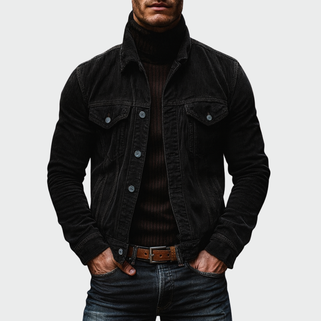Matéo™ | ז'קט כותנה וינטג'