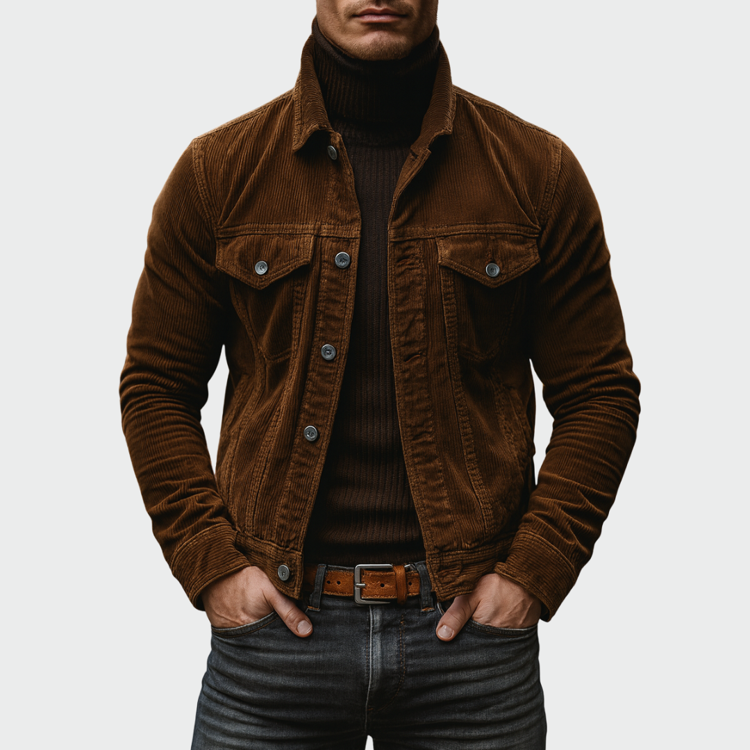 Matéo™ | ז'קט כותנה וינטג'