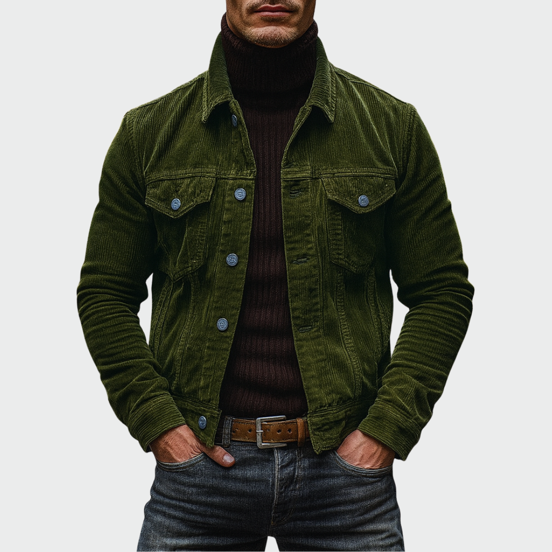 Matéo™ | ז'קט כותנה וינטג'