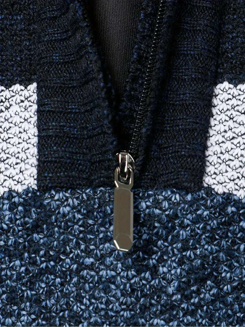 Kyan™ | סוודר מודרני עם רוכסן