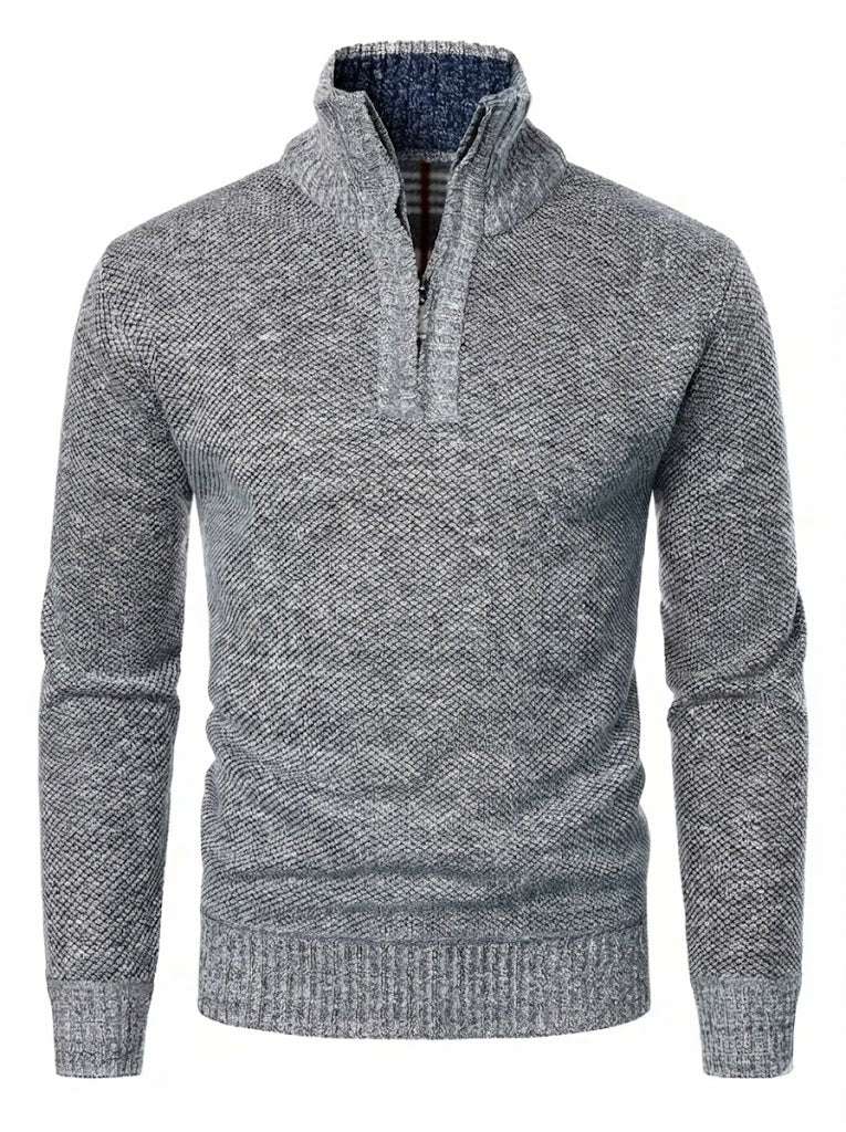 גבריאל™ | סוודר חם עם רוכסן