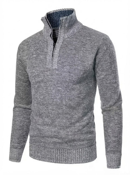 גבריאל™ | סוודר חם עם רוכסן