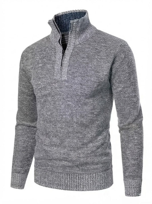 גבריאל™ | סוודר חם עם רוכסן